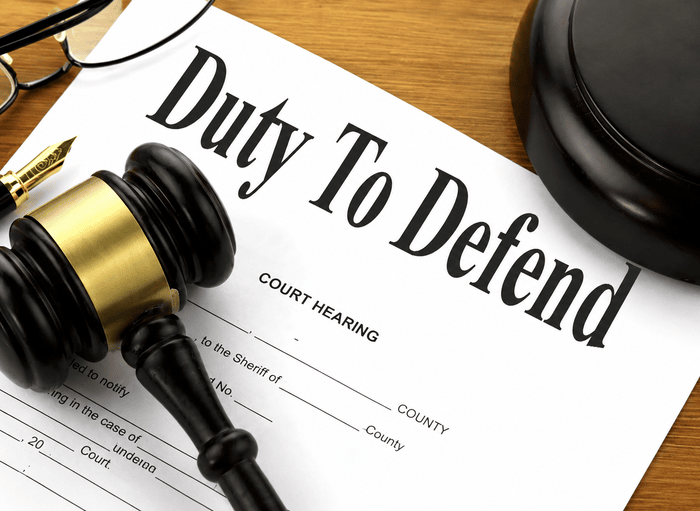 california duty to defend attorney